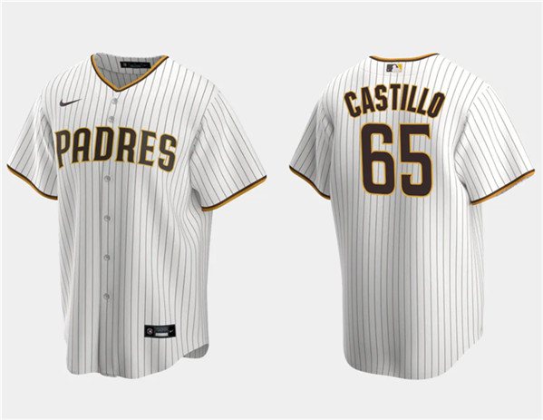 San Diego Padres #65 José Castillo White Cool Base Stitched Jersey - Zenithce