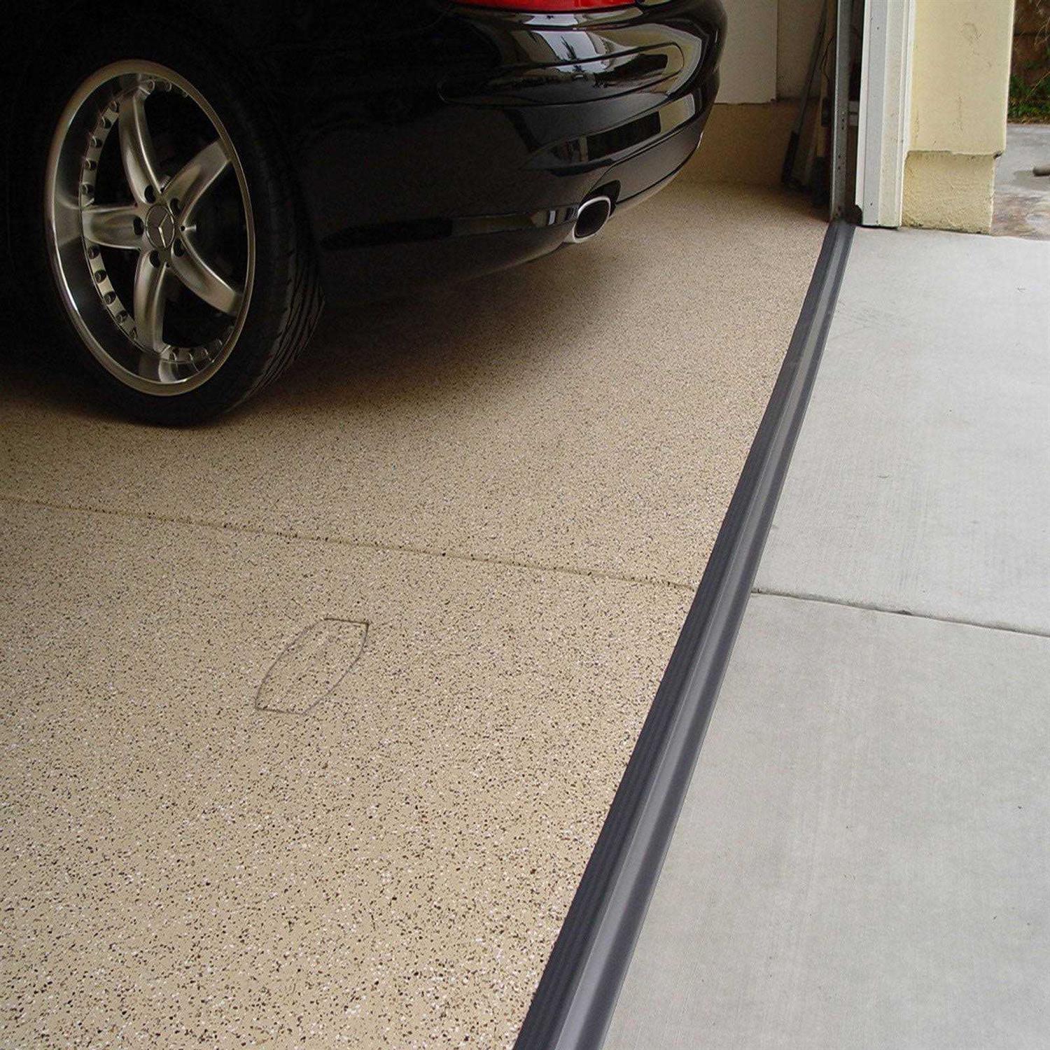 Tsunami Seal Gray Garage Door Threshold Kit - Zenithce
