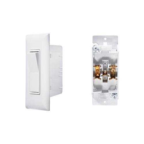 RV Designer S821 Self Contained Wall Switch With Cover Plate - Zenithce