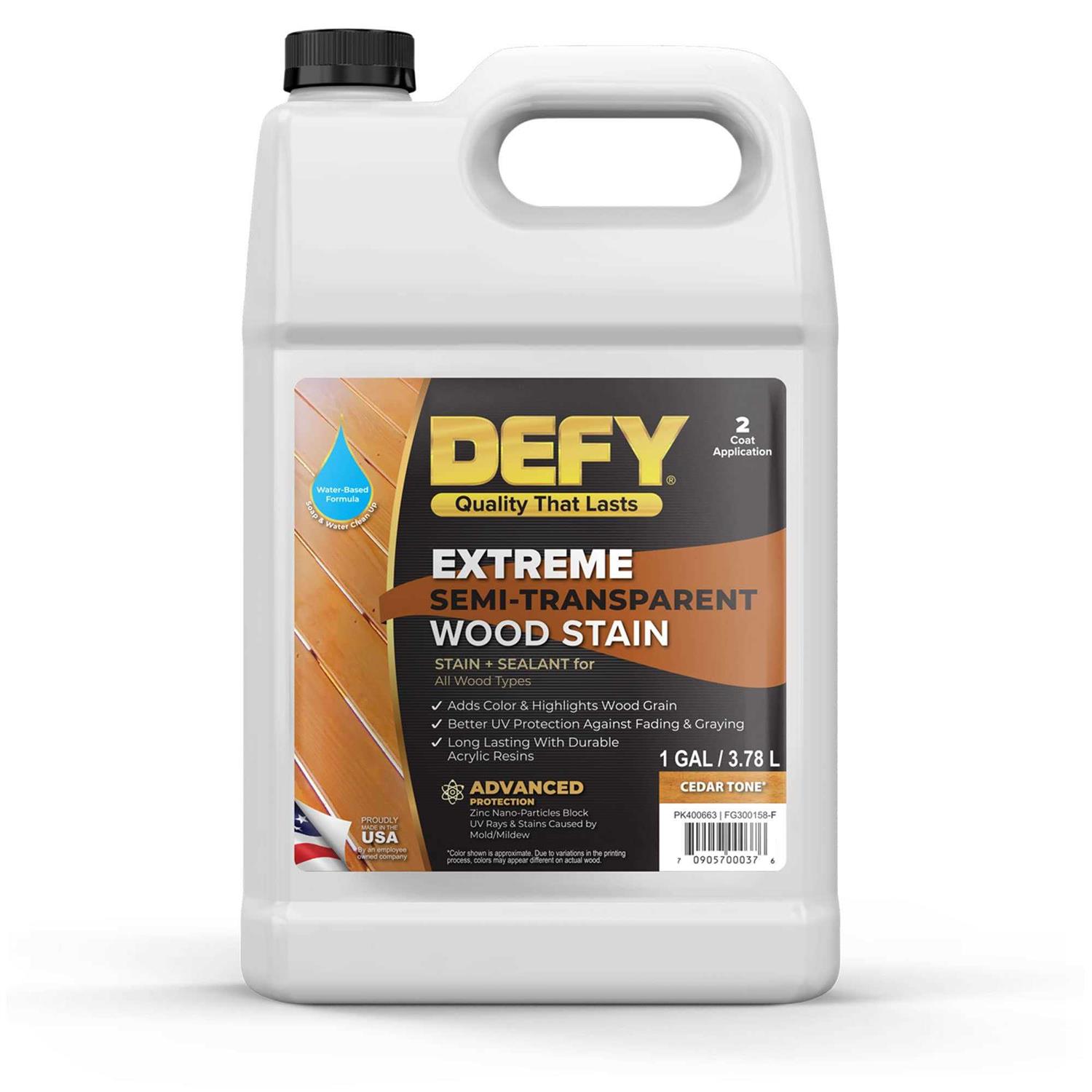 DEFY Exterior Wood Stain Stripper - Zenithce