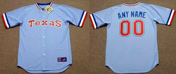 Texas Rangers Customized 1980 Stitched Jersey - Zenithce
