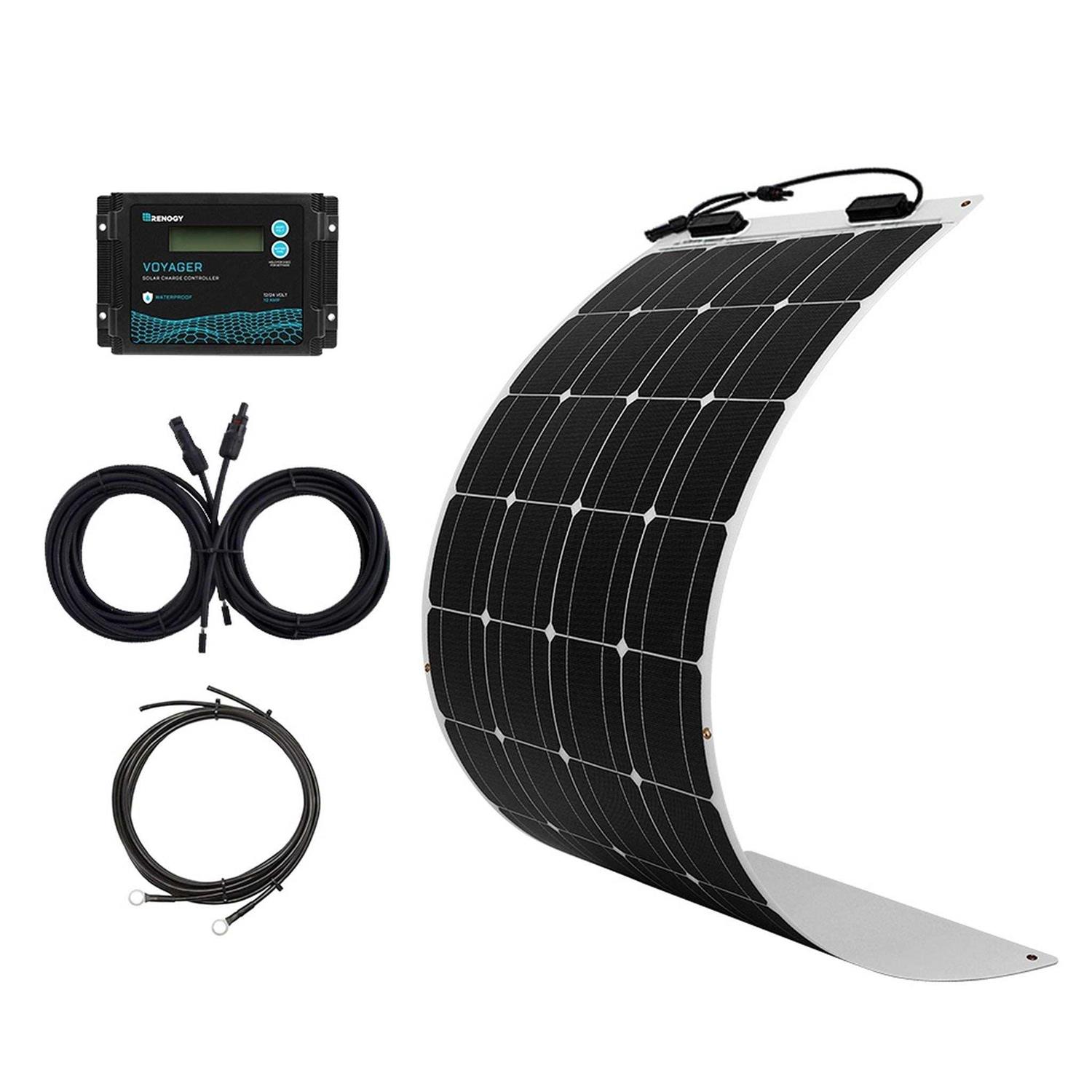 Renogy 100 Watt 12 Volt Solar Starter Kit Monocrystalline - Zenithce