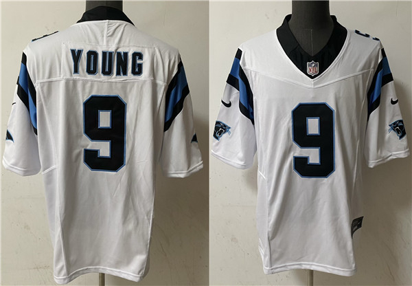 Carolina Panthers #9 Bryce Young White 2023 F.U.S.E. Vapor Untouchable Stitched Jersey - Zenithce