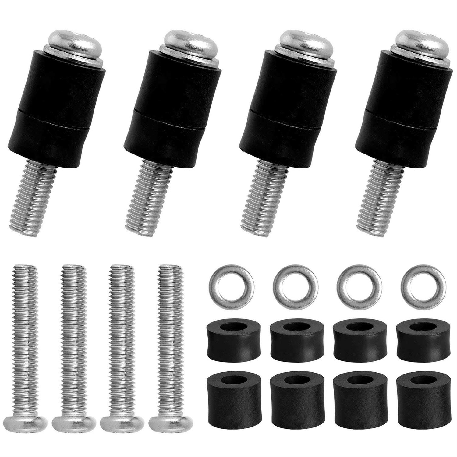 Wall Mounted Copper Ground Bar 16 Terminal Positions .25 x 2 x 10 Ground Bus Bar Kit,SM40 Insulators Rated Uimp - Zenithce