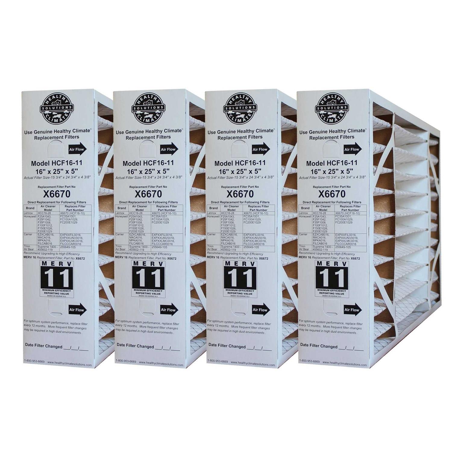 Lennox X6670 Merv 11 Filter - Zenithce