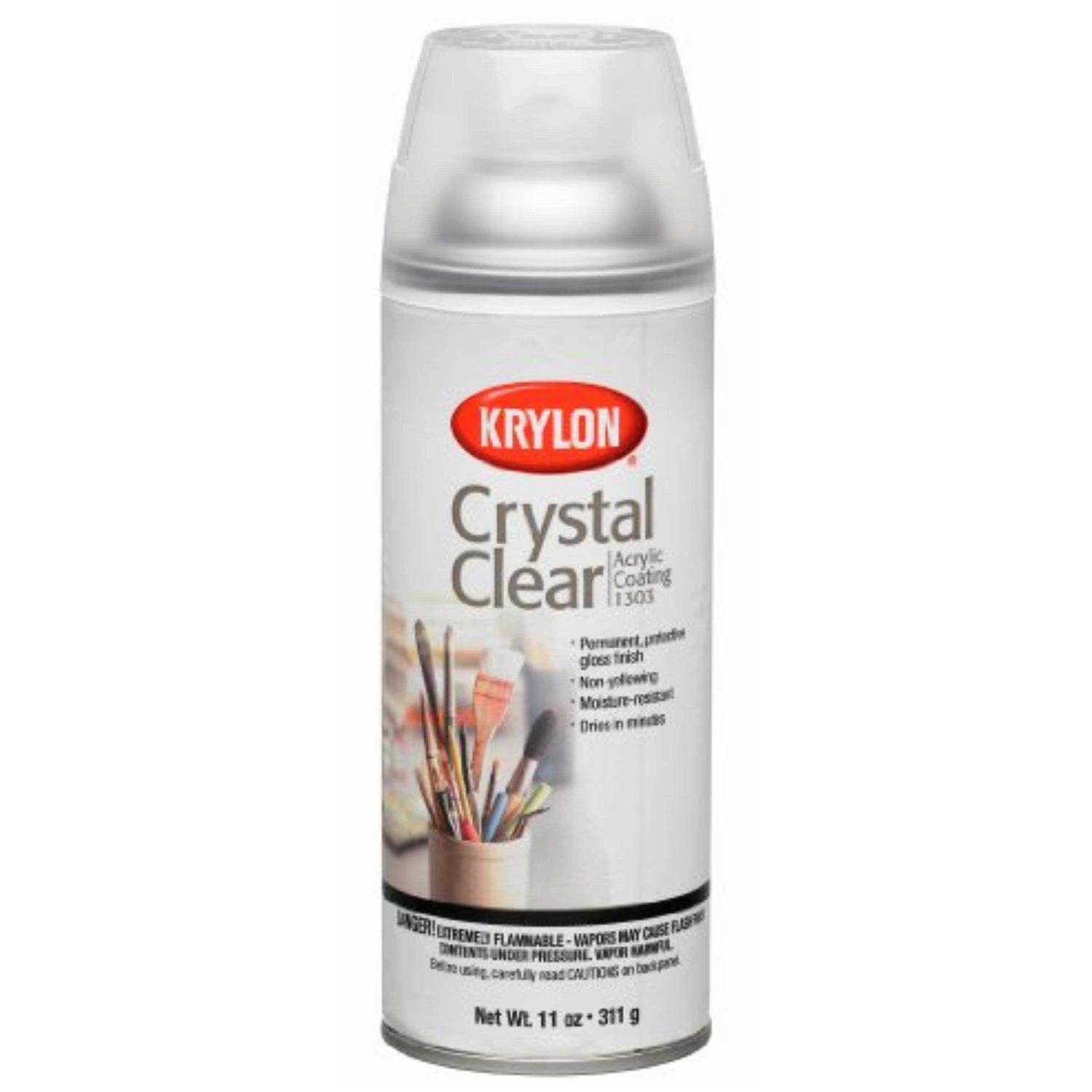Krylon K01303007 Acrylic Spray Paint Crystal - Zenithce