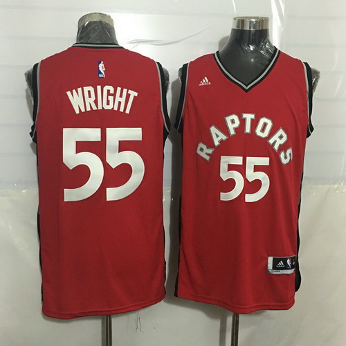 Toronto Raptors #55 Delon Wright Red New Rev 30 Swingman Jersey - Zenithce