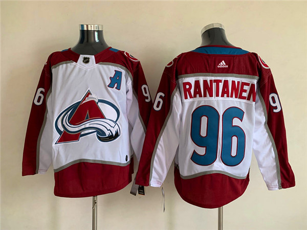Colorado Avalanche #96 Mikko Rantanen White Stitched Jersey - Zenithce