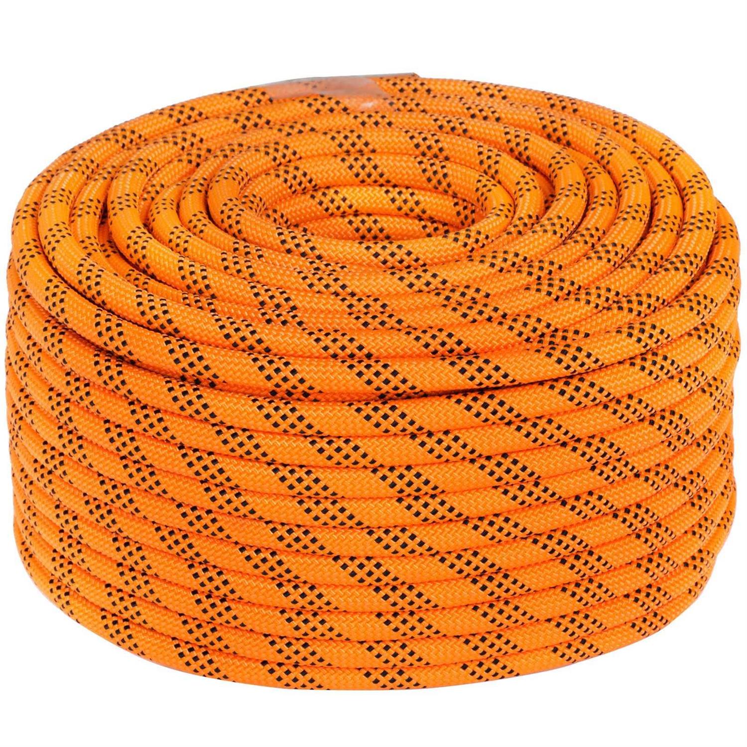 VEVOR 7/16 Inch Double Braid Polyester Rope 200 Feet Nylon Pulling Rope 880LB High Force Polyester Load Sailing Rope for Arborist Gardening Marine - Zenithce