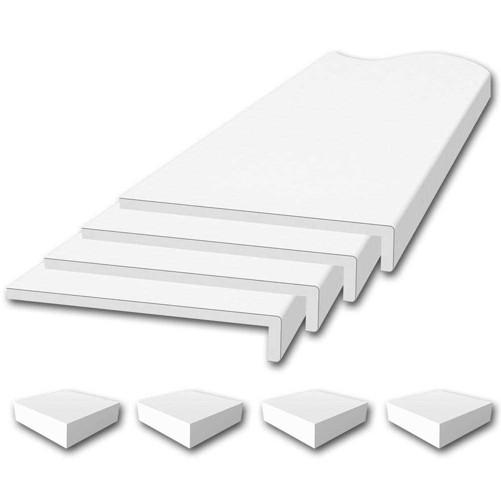 FlexStone 3 x 96 Remodel Trim with 2 Lip FLXSG3296 - Zenithce