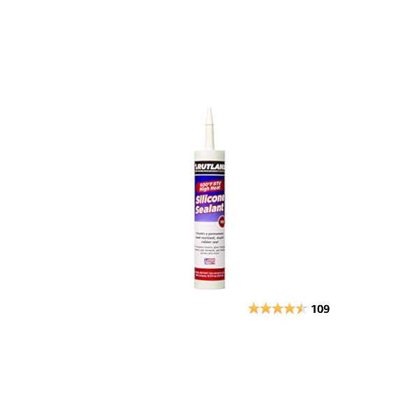 Rutland High Heat Silicone Sealant - Zenithce