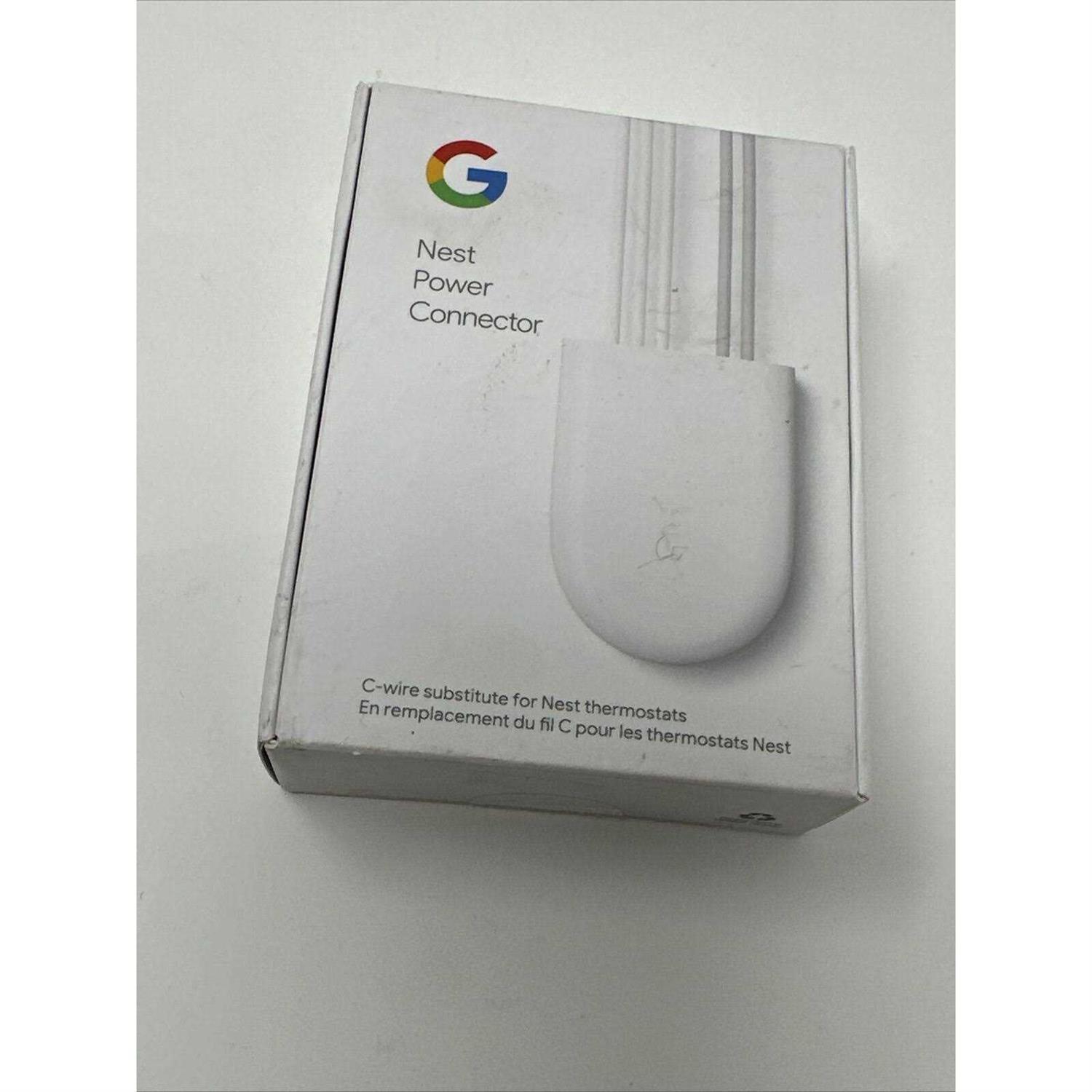 Google Nest Learning Smart Thermostat 3rd Generation Stainless Steel T3007es Bundle Wall Plate Google - Zenithce