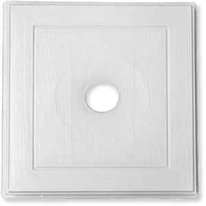 Novik 5.94 in. x 7.56 in. Polypropylene Recessed-Split Mounting Block - Zenithce