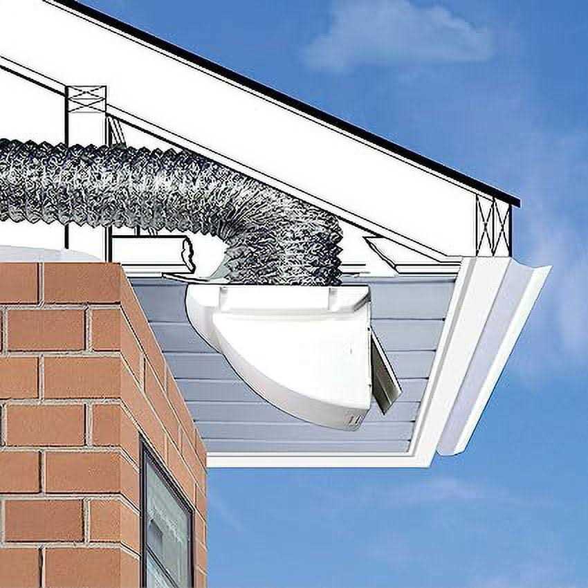 Dundas Jafine SDV4WXZW4 Dryer Vent Cap - Zenithce
