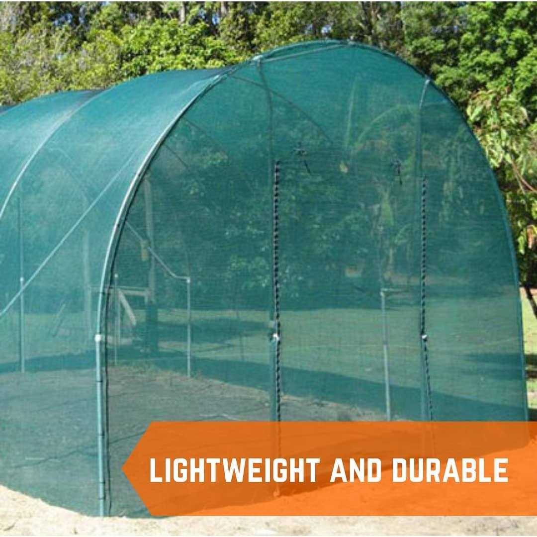 Farm Plastic Supply Green Cloth 70% Mesh Fabric for Fence Privacy Screen Garden - Zenithce