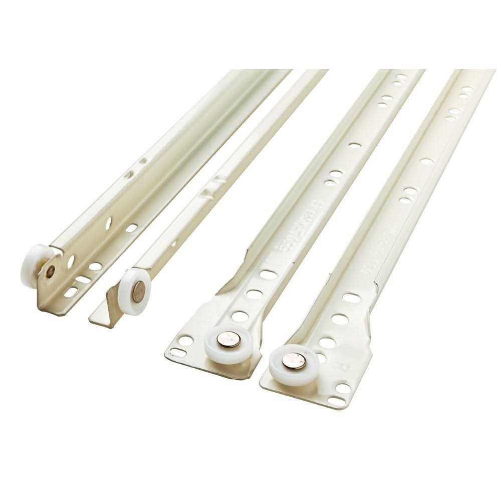Liberty D68822C-W-TS 22-Inch Bottom Mount Drawer Slide - Zenithce