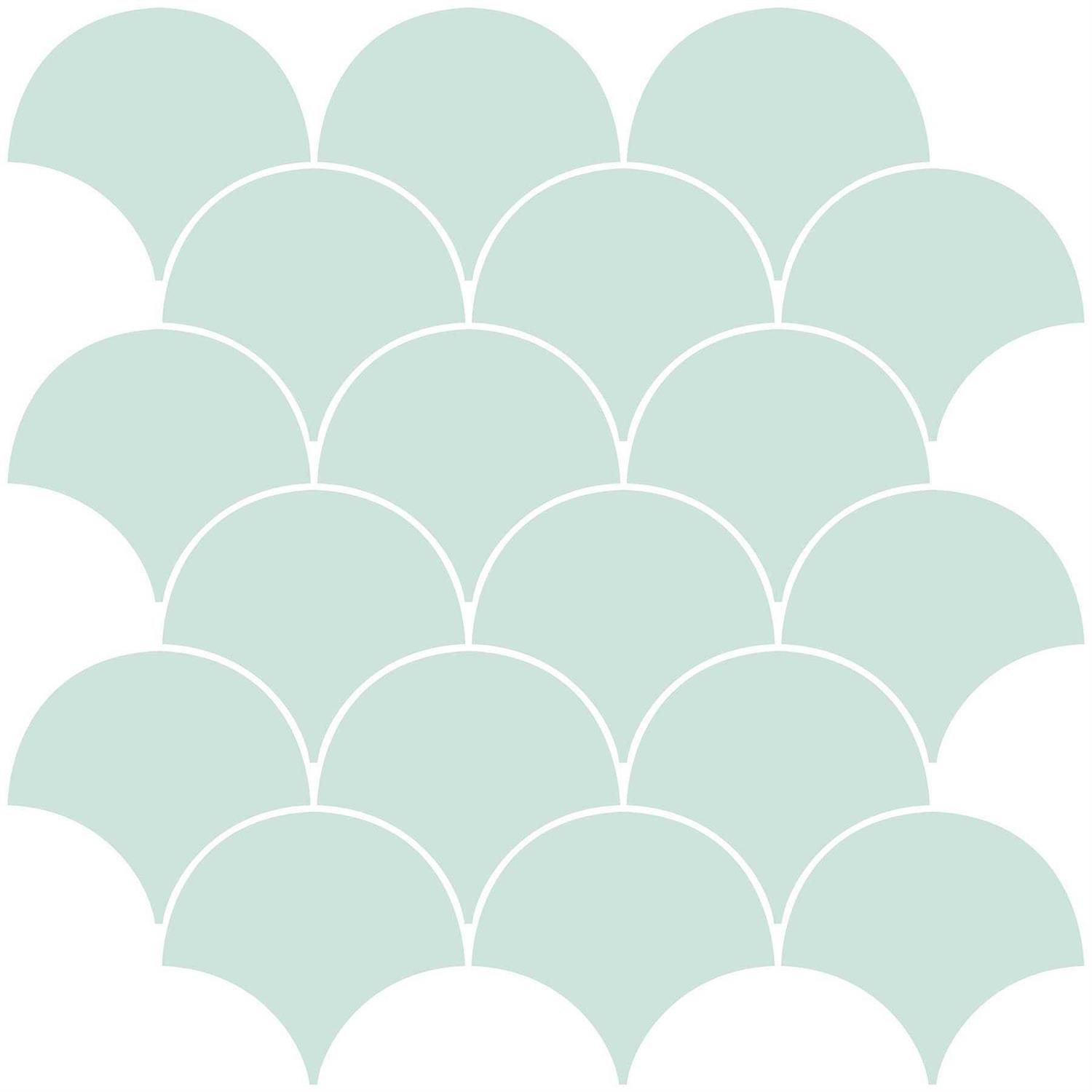InHome Sea Glass Peel & Stick Backsplash Tiles - Zenithce