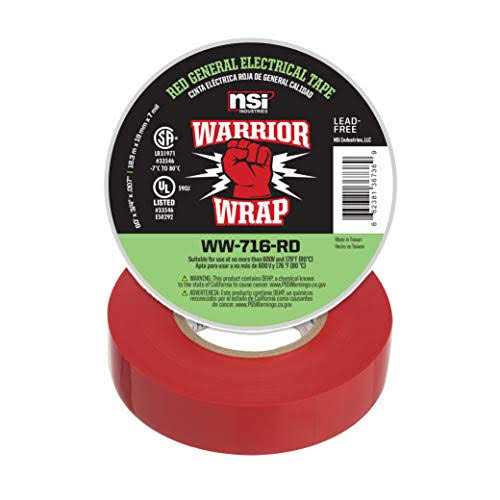 Nsi Industries WW-716-1 7 m General Vinyl Large Electrical Tape - Zenithce