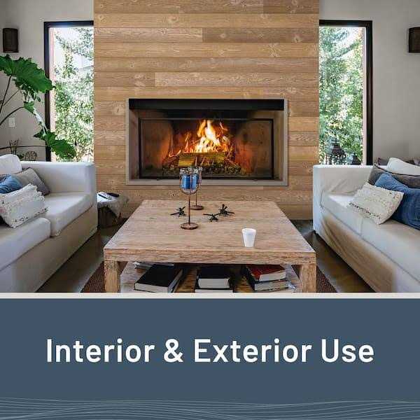 UFP-Edge Thermally Modified Wood 1 in. x 6 in. x 8 ft. Tongue and Groove Boards - Zenithce