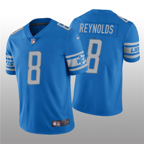 Detroit Lions #8 Josh Reynolds Blue Vapor Untouchable Limited Stitched Jersey - Zenithce