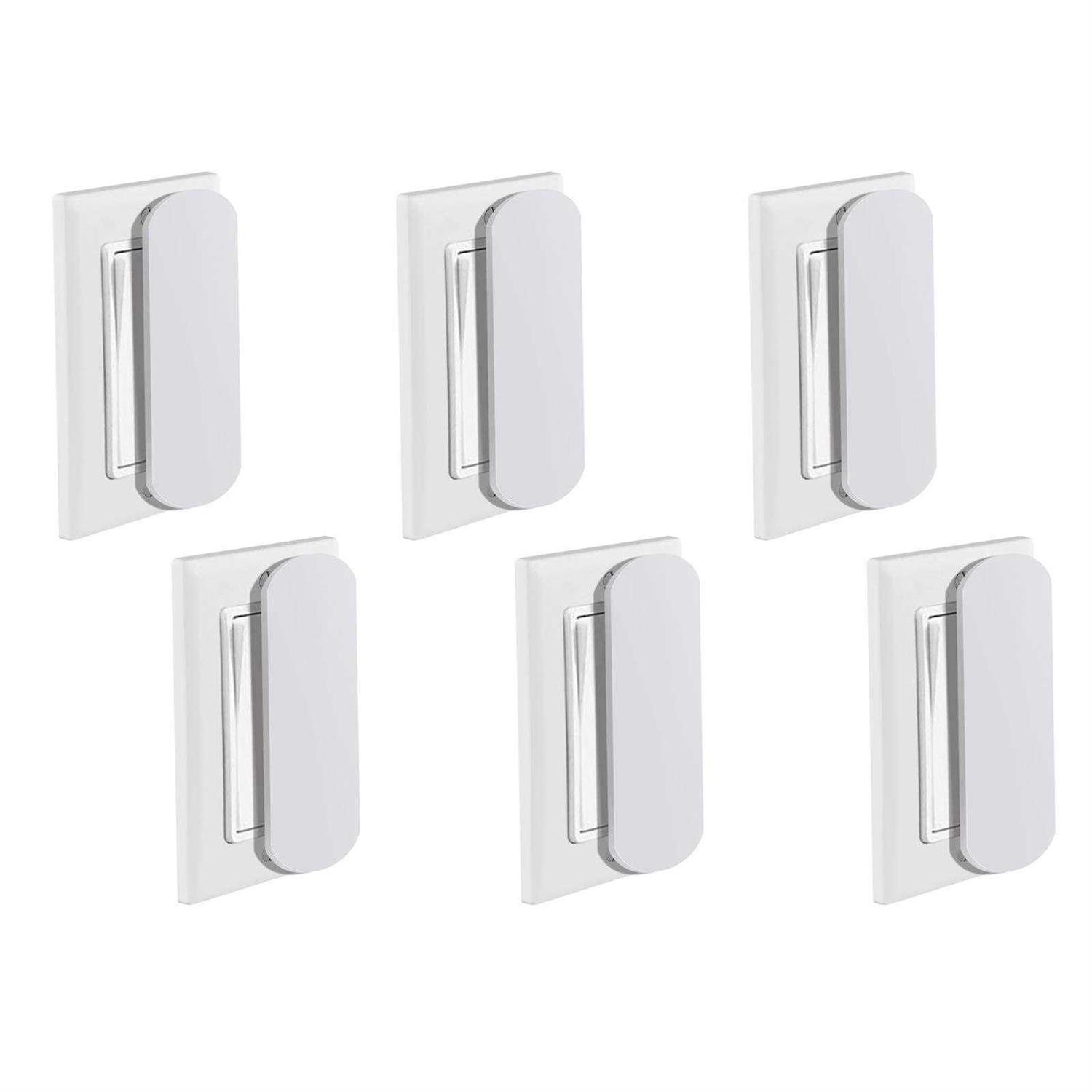 Mvtoe Magnetic Switch and Outlet Cover Light Switch Guards for Flat Mo - Zenithce