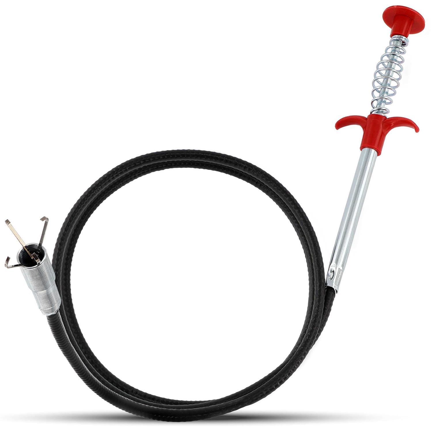 Snake Drain Clog Remover Used as Hair Clog Remover for Sink, Shower, and Bathtub - Zenithce
