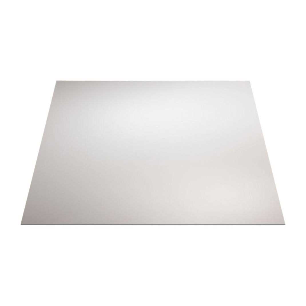 Genesis 23.75in. x 23.75in. Stucco Pro Vinyl Lay in White Ceiling Tile - Zenithce