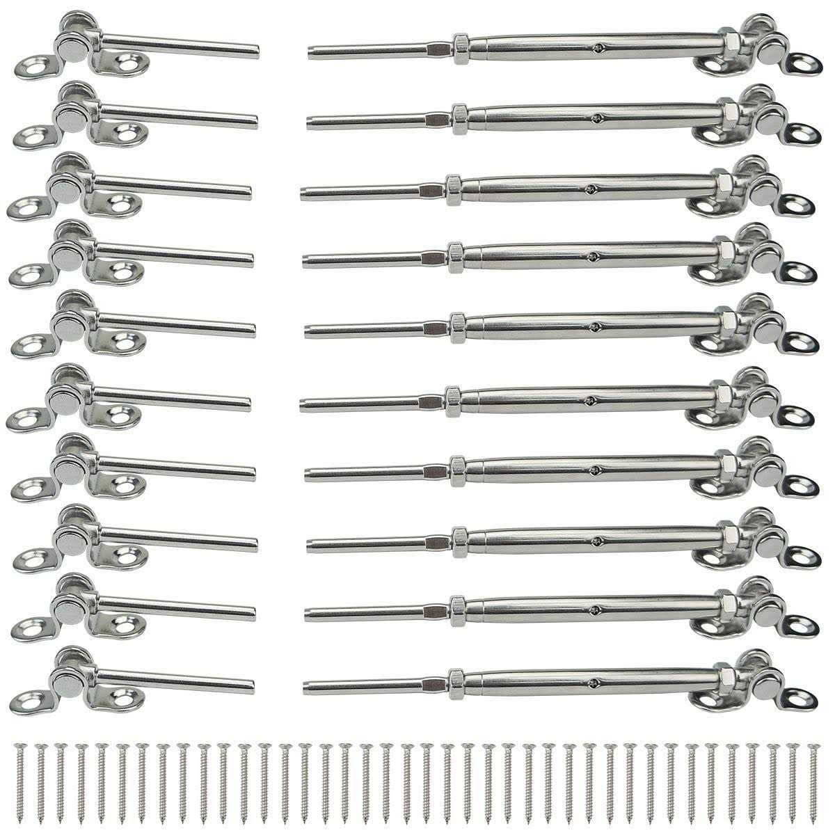 Muzata Bar Foot Rail Kit Undercounter Mount Hardware and Tubing Complete Kit 2” OD - Zenithce