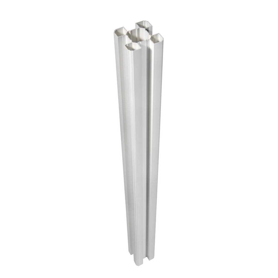 WamBam Fence 4-ft H x 6-ft W Sturbridge Style White Vinyl Flat-top Fence Panel Cap BL19103 - Zenithce