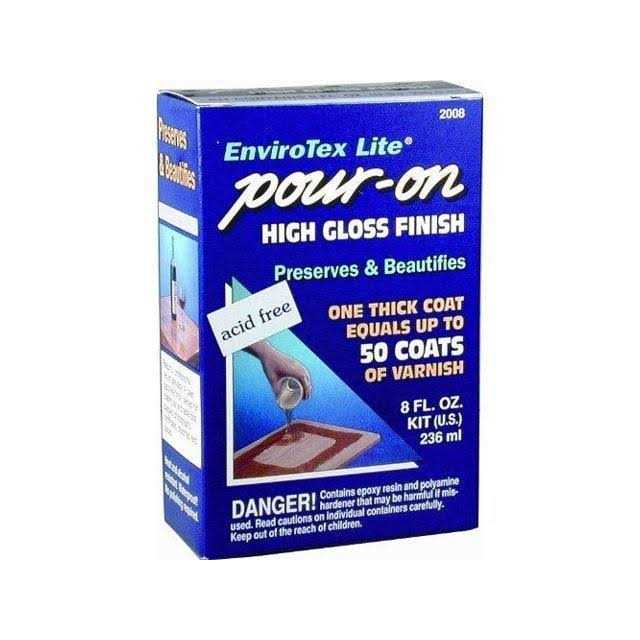 Envirotex Lite Pour-On High Gloss Finish - Zenithce