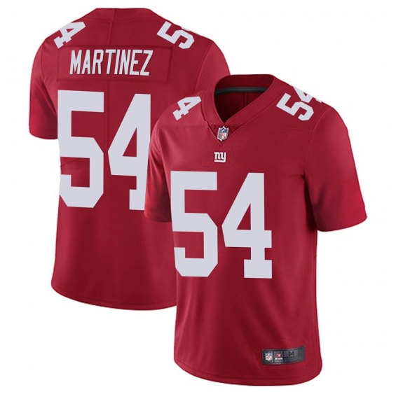 New York Giants #54 Blake Martinez Red Vapor Untouchable Limited Stitched Jersey - Zenithce
