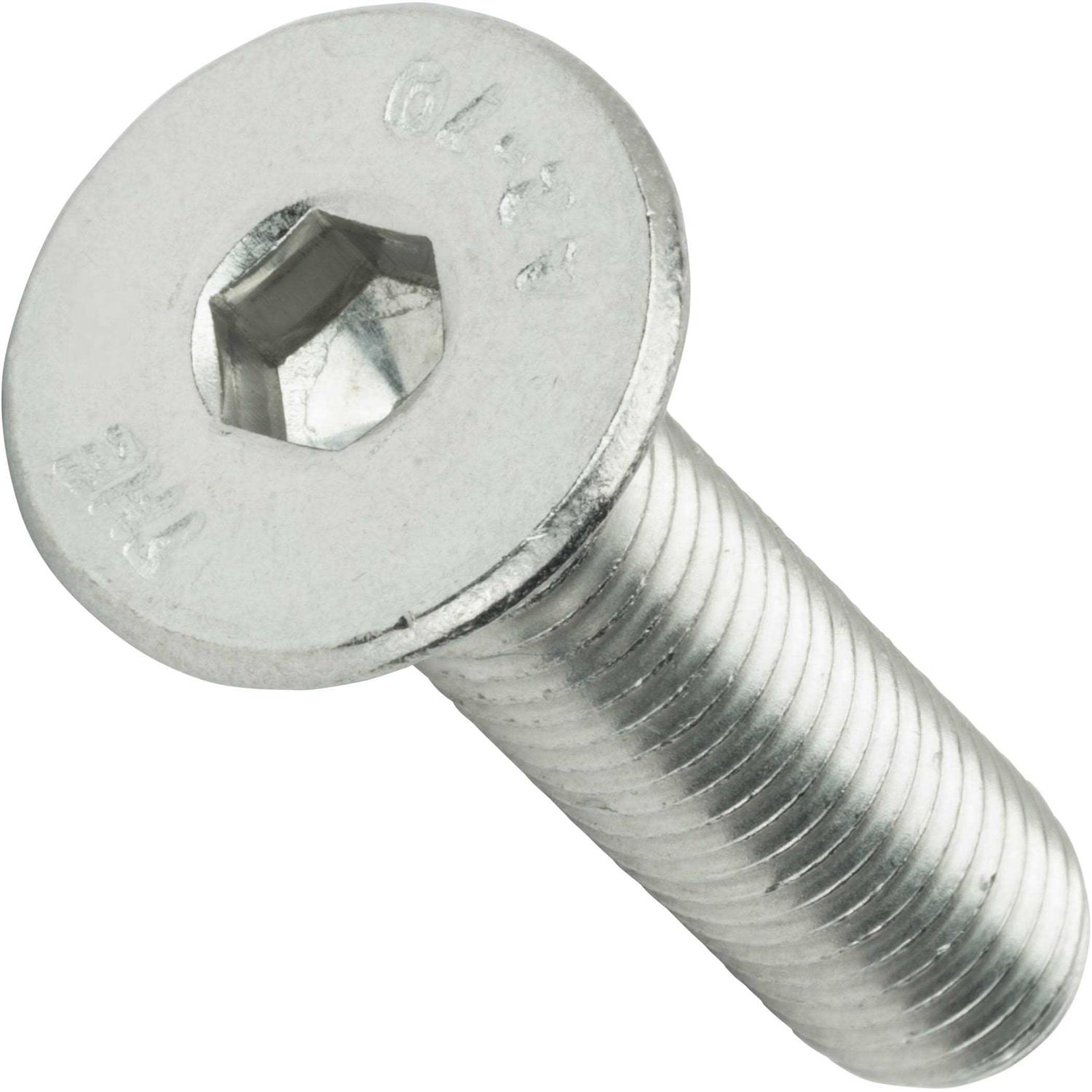 Fastenere.com Flat Head Socket Cap Screws 18-8 Stainless Steel - Zenithce