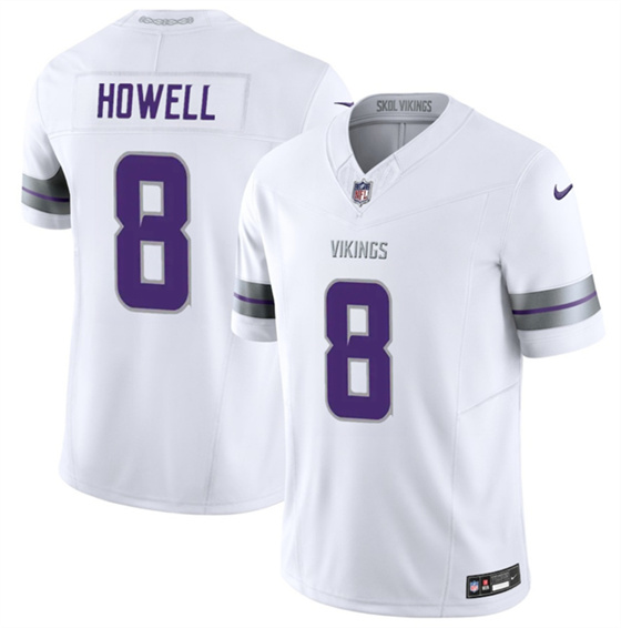 Minnesota Vikings #8 Sam Howell White 2025 F.U.S.E. Winter Warrior Limited Football Stitched Jersey - Zenithce