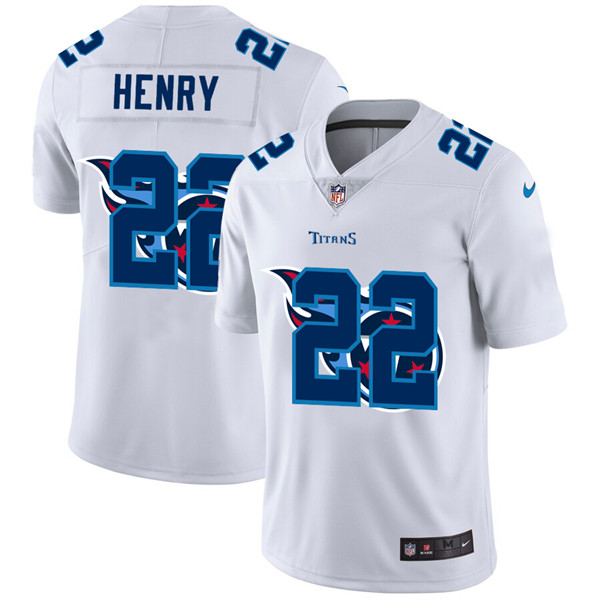 Tennessee Titans #22 Derrick Henry White Stitched Jersey - Zenithce