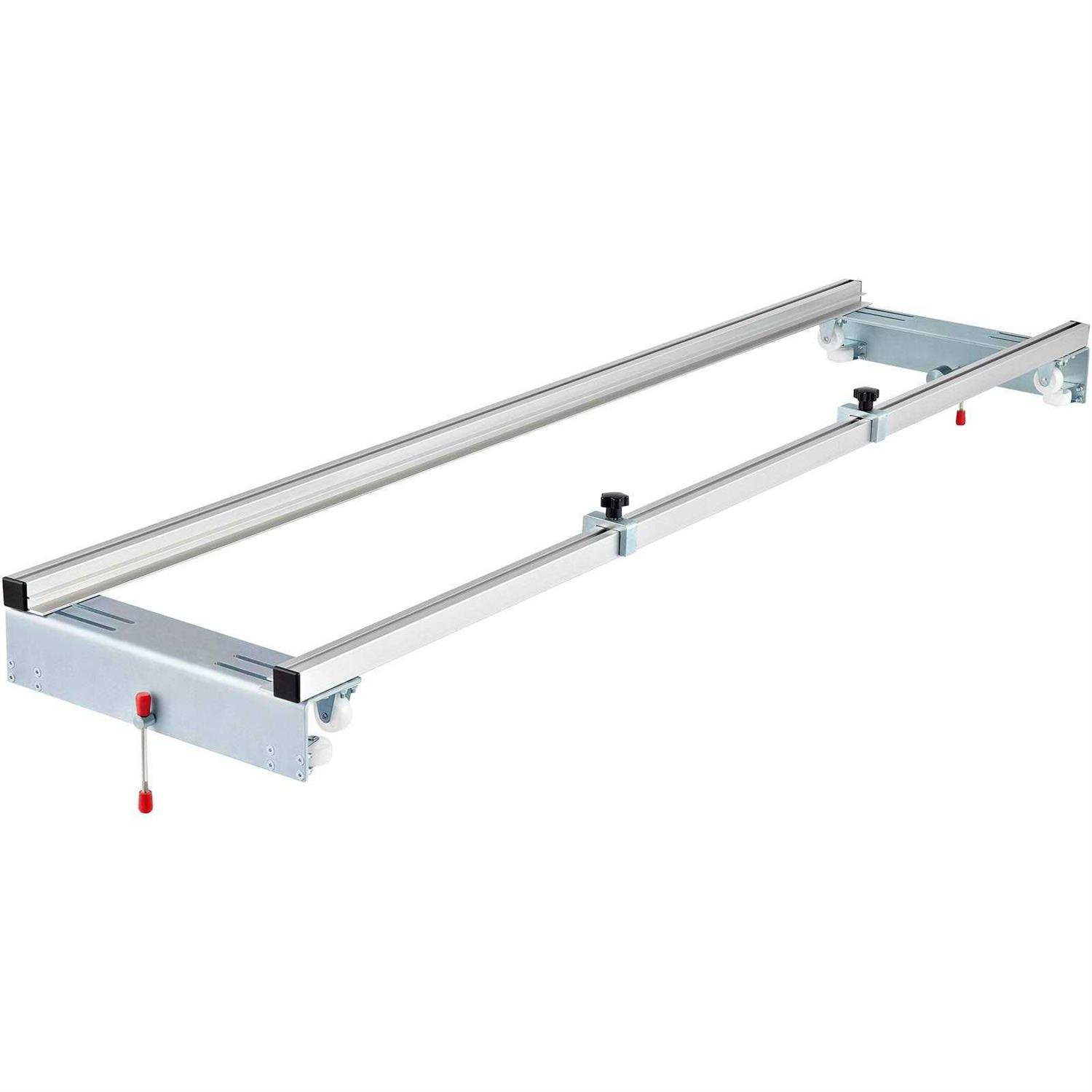 VEVOR Roof Ladder Rack Van Ladder Rack with Ladder Stoppers 3 Bars 661 Lbs Black HCTJHSECOTRIC1S4TV0 - Zenithce