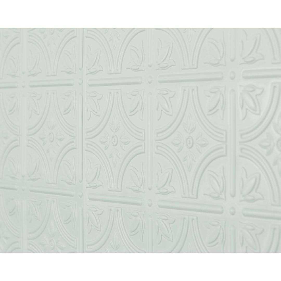 Innovera Decor by Palram Empire Snow White 18.5-in. x 24.3-in. Backsplash Panel - Zenithce