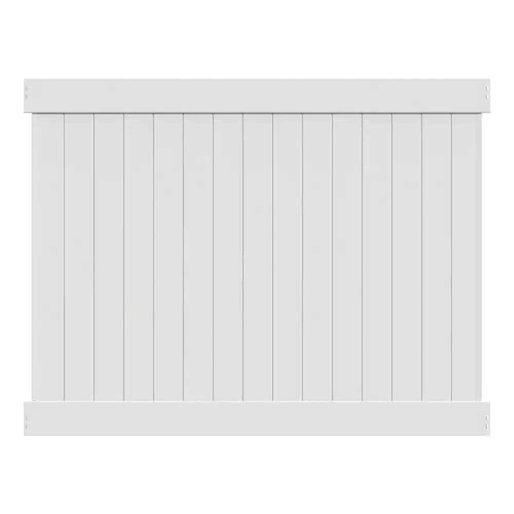 Veranda Fairfax 3.5 ft. x 6 ft Vinyl Privacy Fence Gate - Zenithce