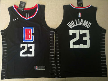 Clippers 23 Lou Williams Black Swingman Jersey - Zenithce