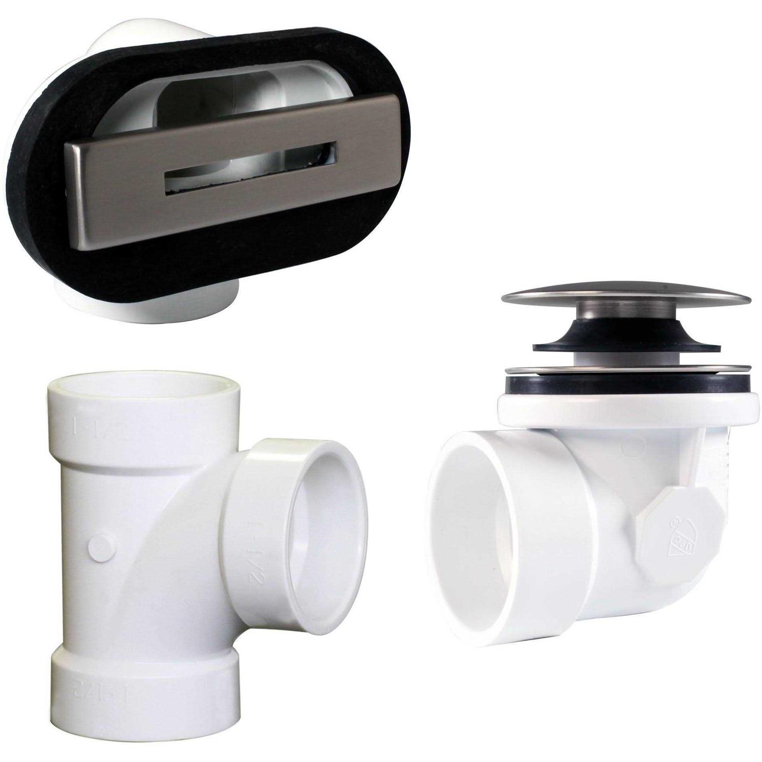 Westbrass D50P35-LT 35 in. Cable Bath Waste and Overflow Rough - Zenithce