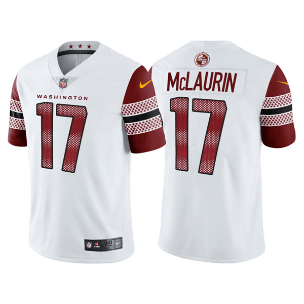 Washington Commanders #17 Terry McLaurin White Vapor Untouchable Stitched Football Jersey - Zenithce
