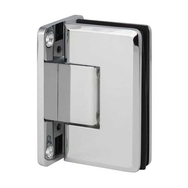 Sure-Loc Hardware SHR-H4BV  2-1/4 x 4 Beveled Shower Glass Hinge - Zenithce