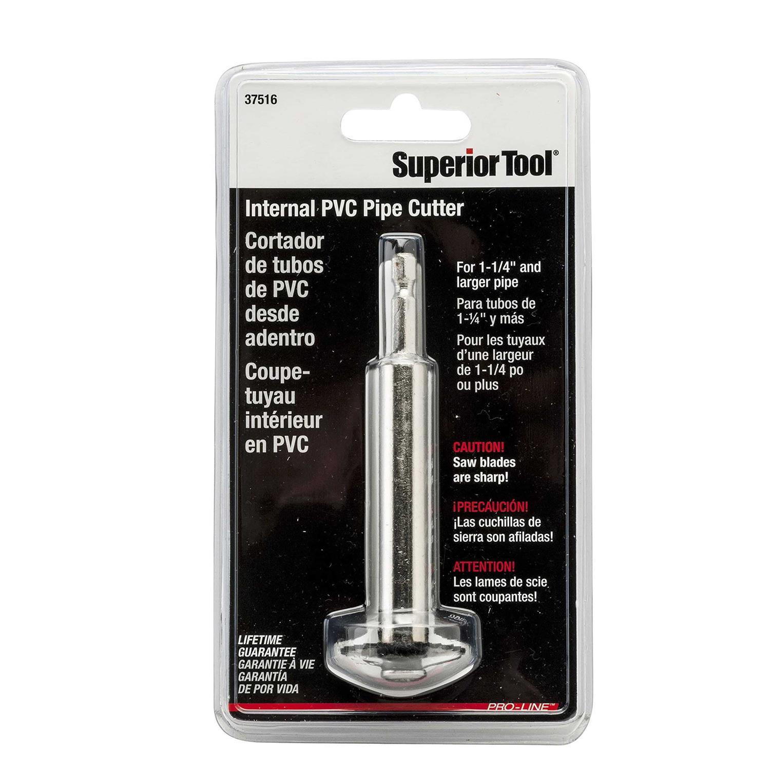 Superior Tool PVC Pipe Cutter 37116 - Zenithce
