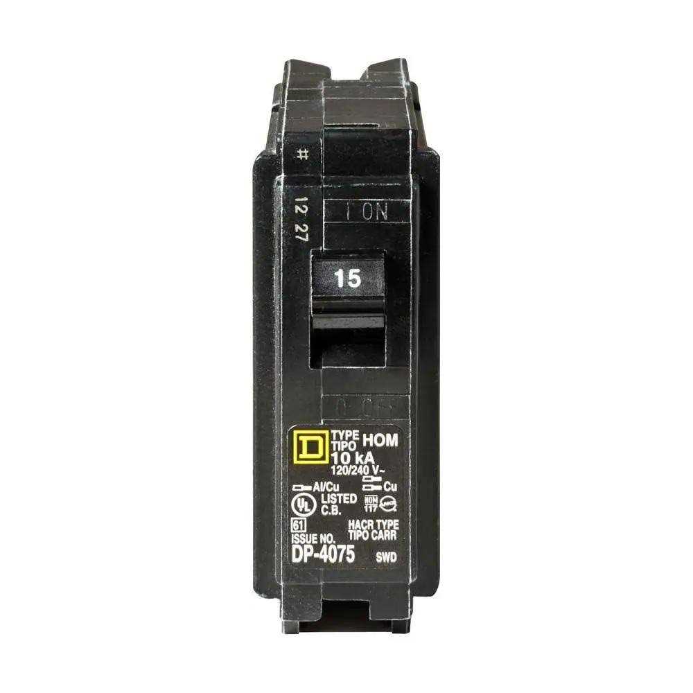 Square D Homeline Amp Single-Pole Circuit Breaker - Zenithce