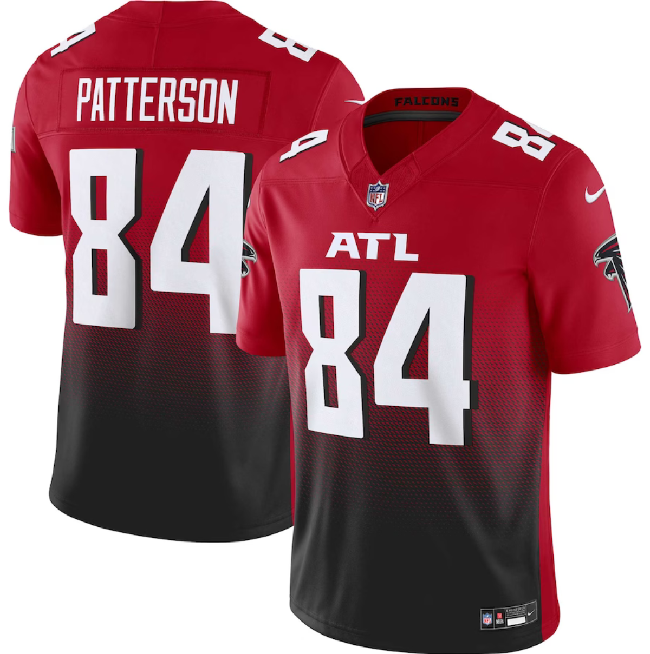 Atlanta Falcons #84 Cordarrelle Patterson Red Black 2023 F.U.S.E. Vapor Untouchable Limited Stitched Jersey - Zenithce