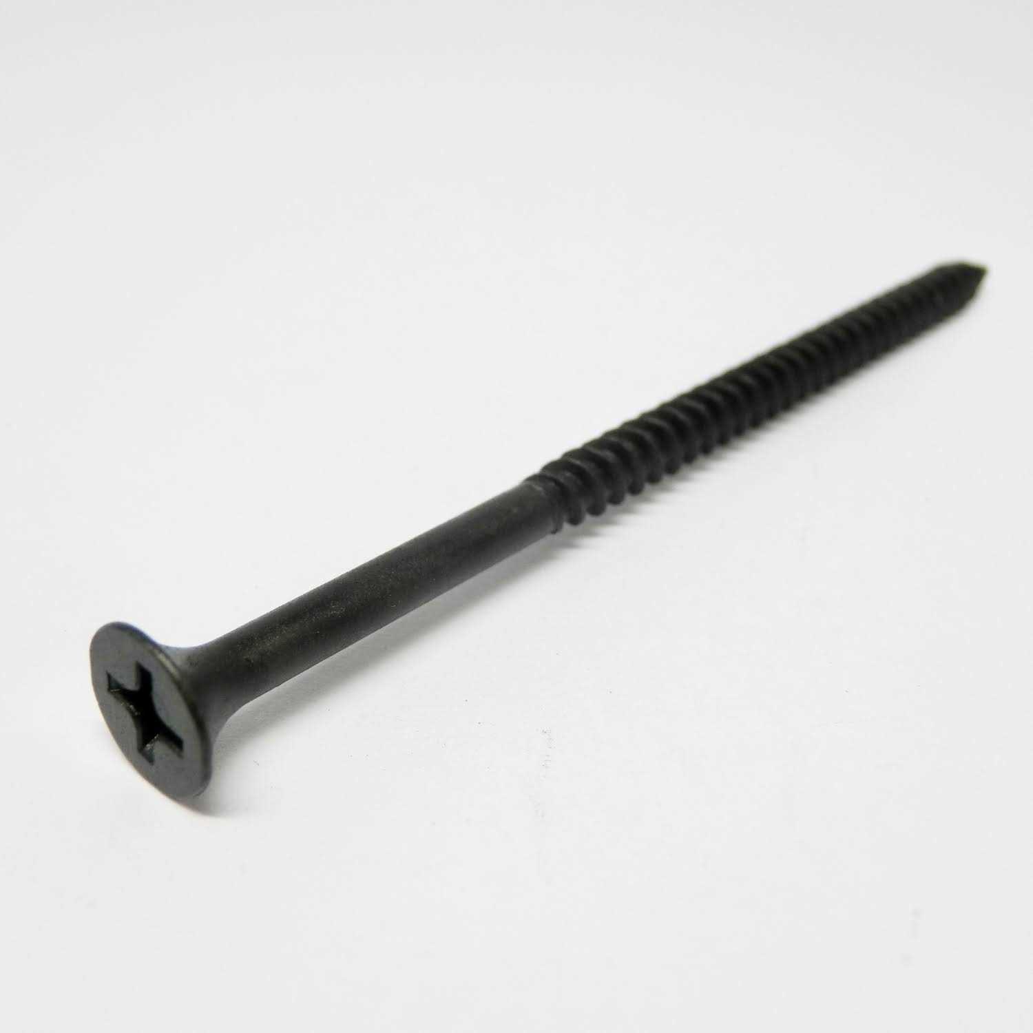 Drywall Screw Black Fine 1 lb - Zenithce