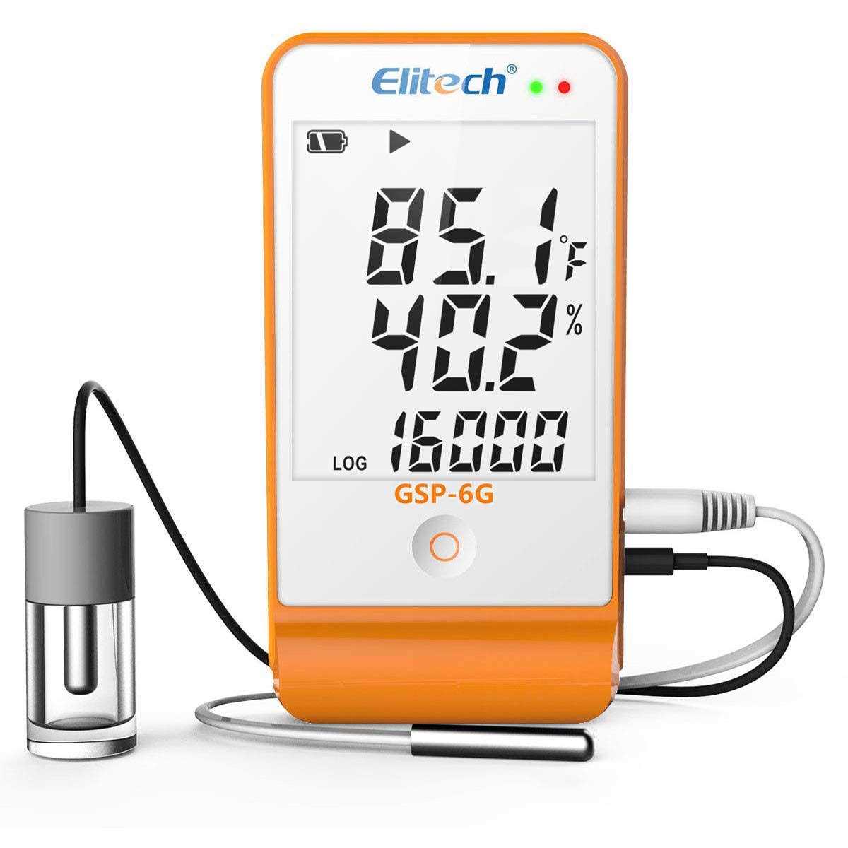 Elitech Temperature Humidity Digital Data Logger Thermometer - Zenithce