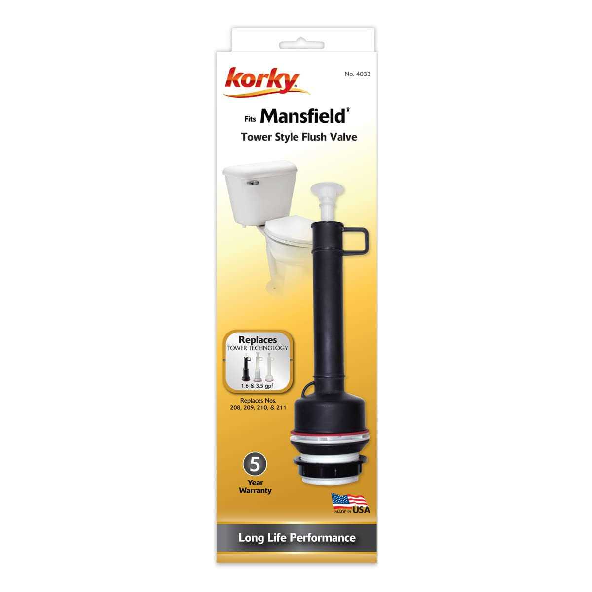 Korky Toilet Flush Handle - Zenithce