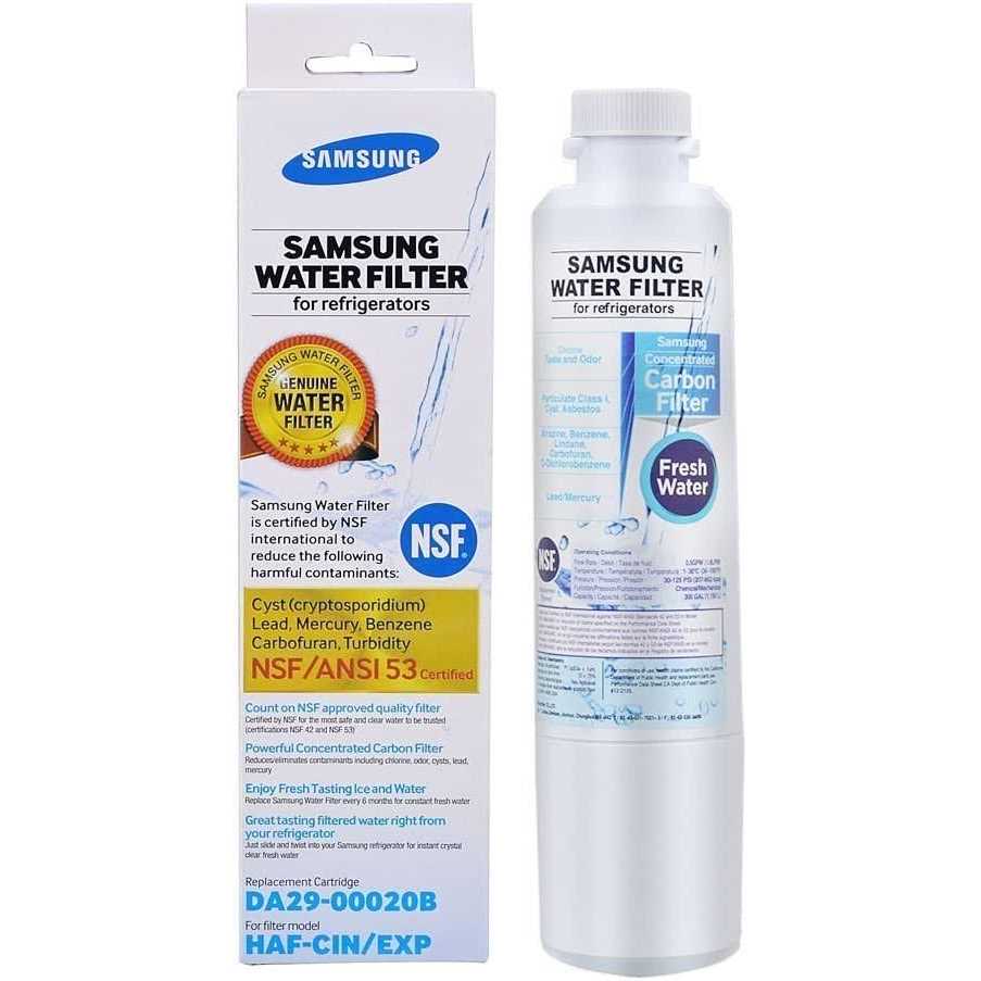 Da29-00020b Samsung Refrigerator Water Filter Haf-cin/exp - Zenithce