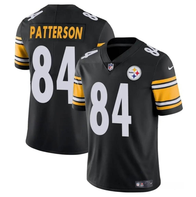 Pittsburgh Steelers #84 Cordarrelle Patterson Black Vapor Untouchable Limited Stitched Jersey - Zenithce