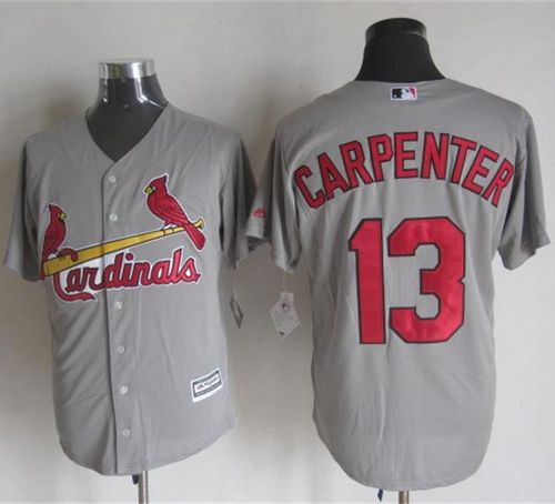 Cardinals #13 Matt Carpenter Grey New Cool Base Stitched Jersey - Zenithce